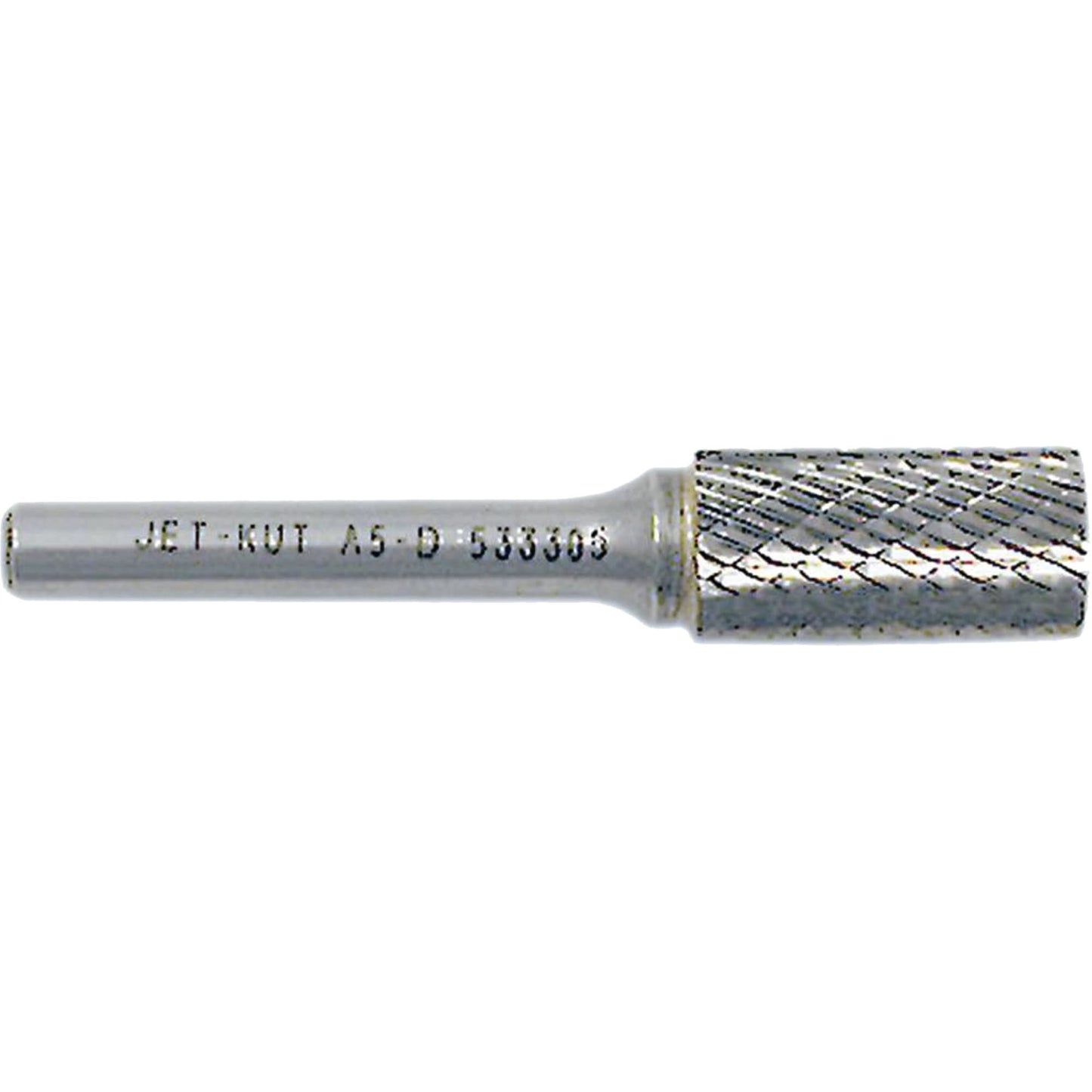 Cylindrical Burr, 5/8" Dia., 1/4" Shank, 1" Depth of Cut