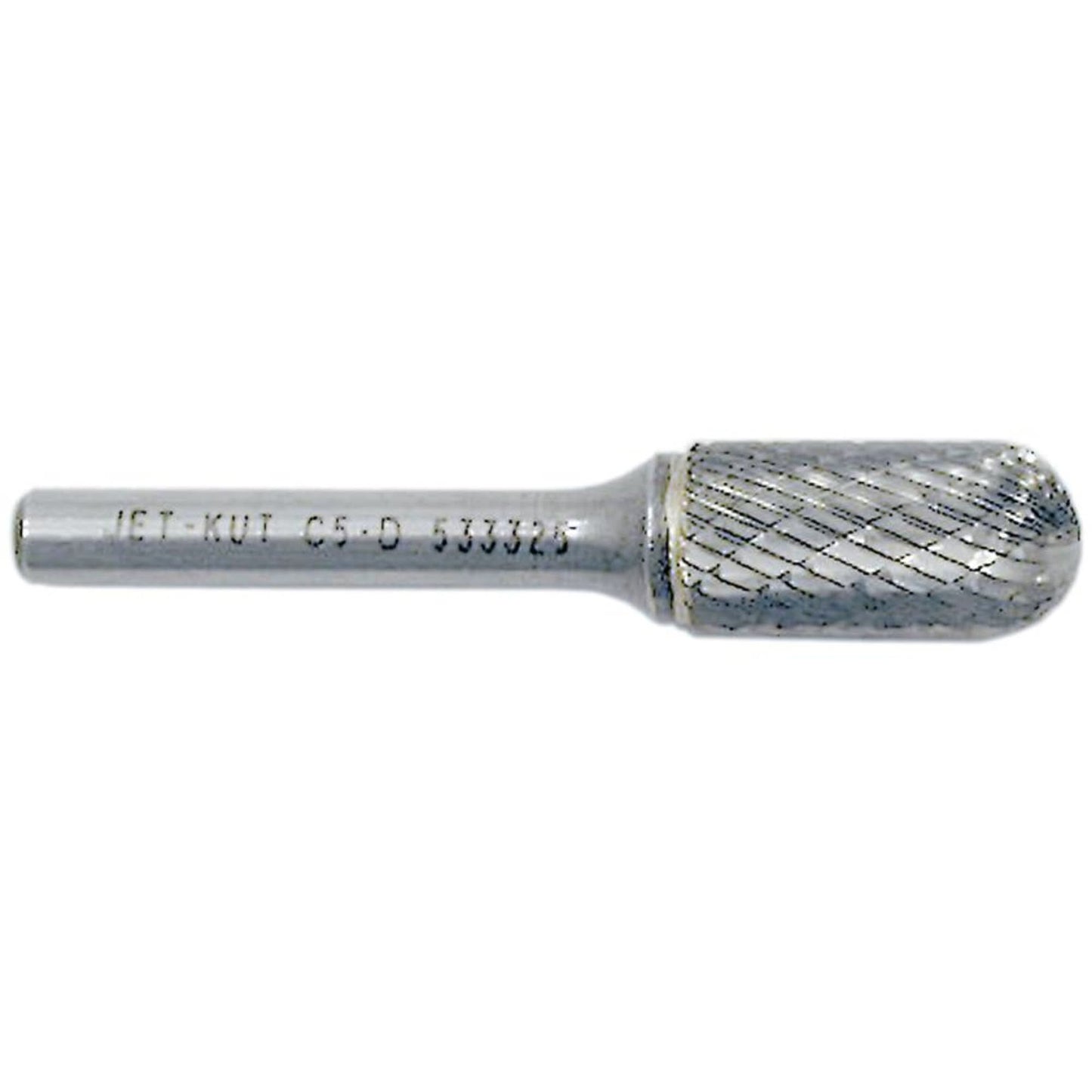 Fraise conique JET-KUT, forme bout rond, diamètre 1/2 po, profondeur de coupe 1 po