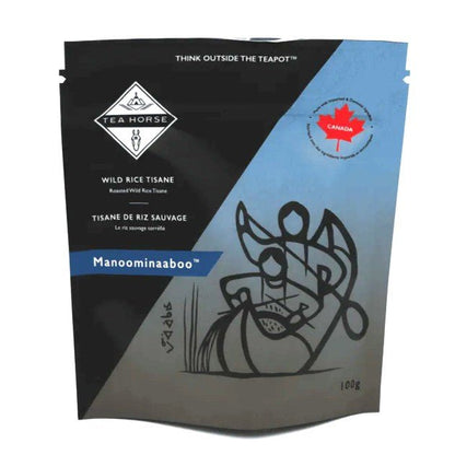 Tea - Manoominaaboo - Roasted Wild Rice & Herbal Tea (Caffeine-Free) - Indigenous