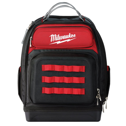 Ultimate Jobsite Backpack, 20" L x 17" W, Black, Ballistic
