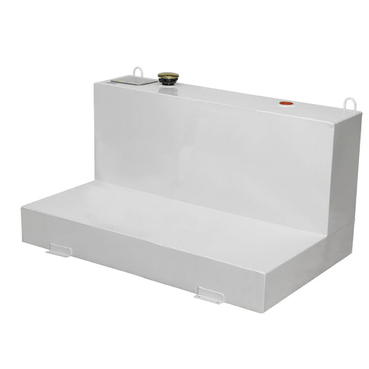 Steel Fuel Transfer Tank, Steel, 100 Gal. Capacity, White