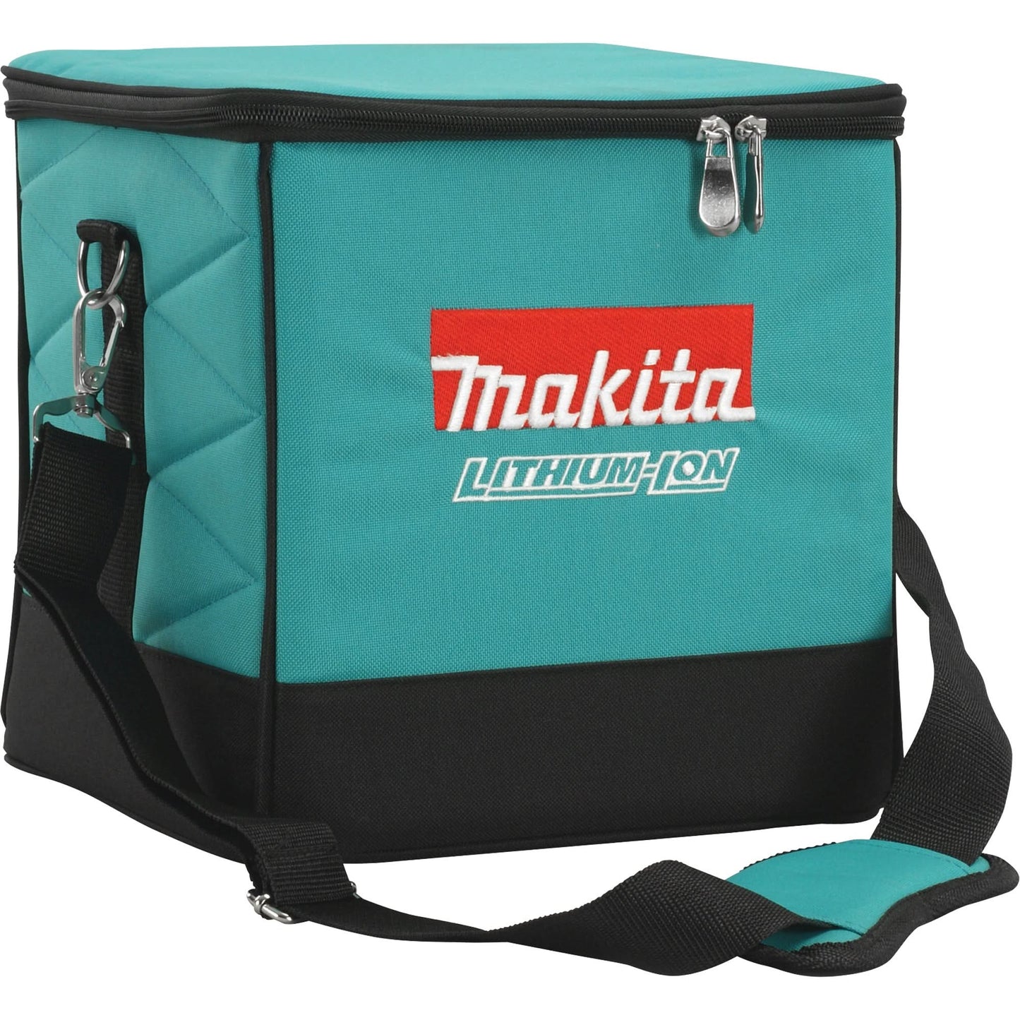 LXT Combo Kit Tool Bag, Nylon, 2 Pockets, Black/Blue