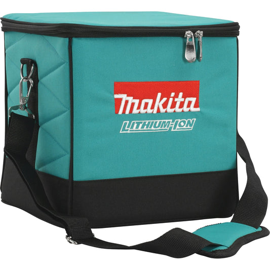 LXT Combo Kit Tool Bag, Nylon, 2 Pockets, Black/Blue