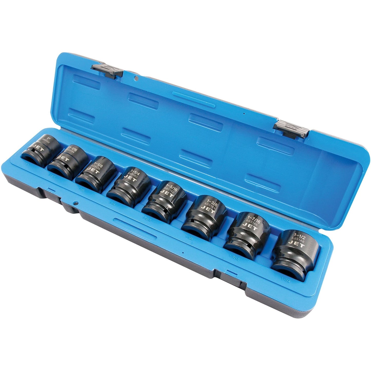 PS834 SAE Socket Set, 8 Pcs, Impact, 3/4" Drive Size