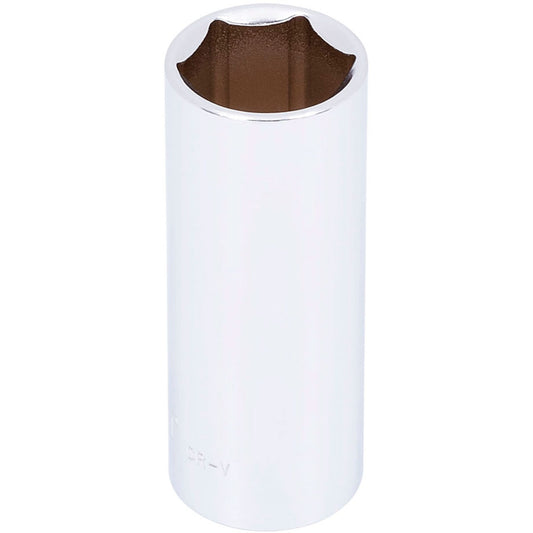 Socket, 7/8", 1/2" Drive, 6 Points, Deep