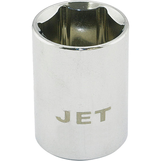 Chrome Socket, 14 mm, 1/2" Drive, 6 Points