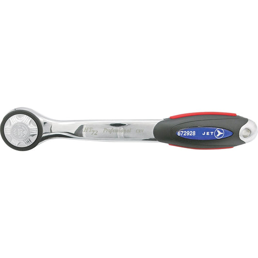 HT-1272 72-Tooth Ratchet Wrench, 1/2" Drive, Ergonomic Handle