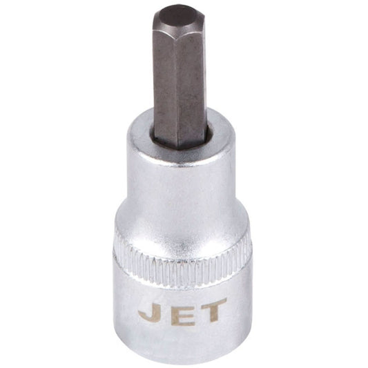 Bit Socket, Hex, 10 mm x 2" L, 3/8" Drive