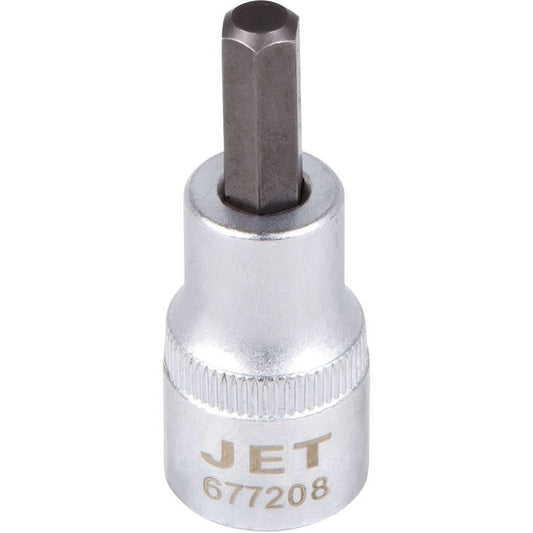 Long Hex Bit Socket, Hex, 1/4" x 3/8" Drive