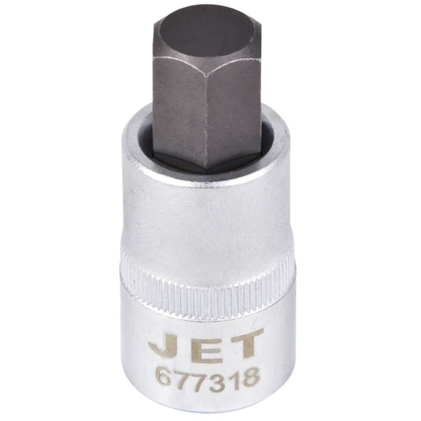 SAE Bit Socket, Hex, 5/8" x 2" L, 1/2" Drive