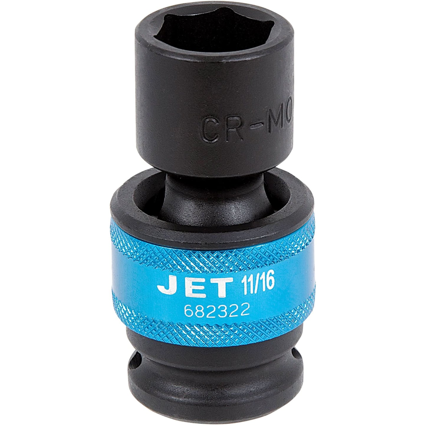 Universal Socket, Impact, 11/16", 1/2" Drive, 6 Points