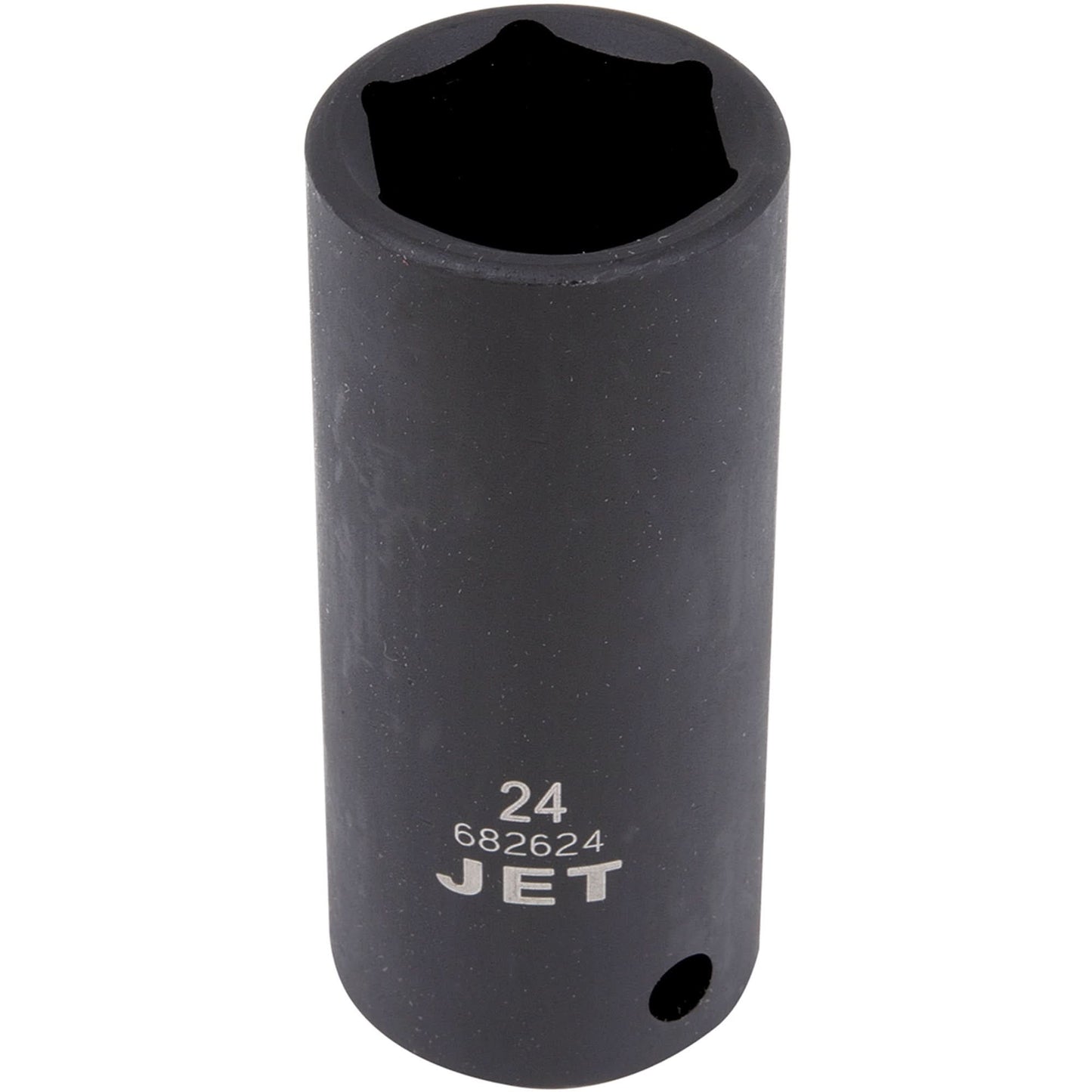 Socket, Impact, 24 mm, 1/2" Drive, 6 Points, Deep