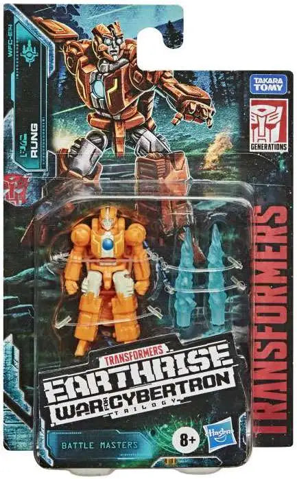 Transformers Generations Earthrise : Guerre pour Cybertron Trilogie Rung Battle Master Figurine articulée
