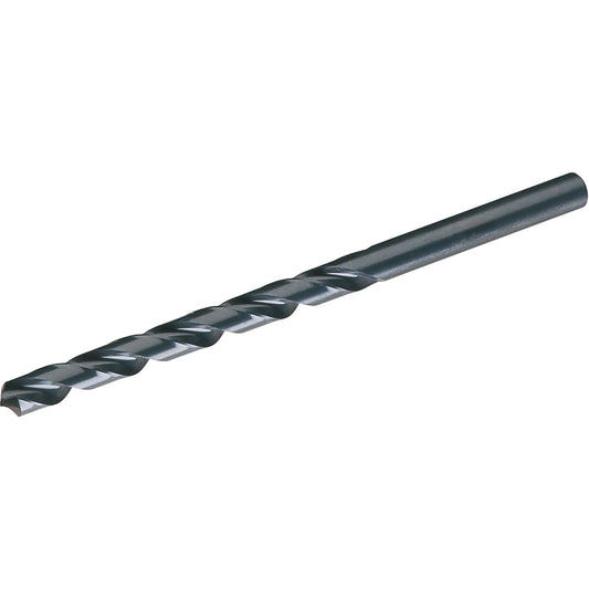 Jobber Drill Bits, High Speed Steel, 1/4"/E, 4" L, 2-3/4" Flute, 118° Point Angle