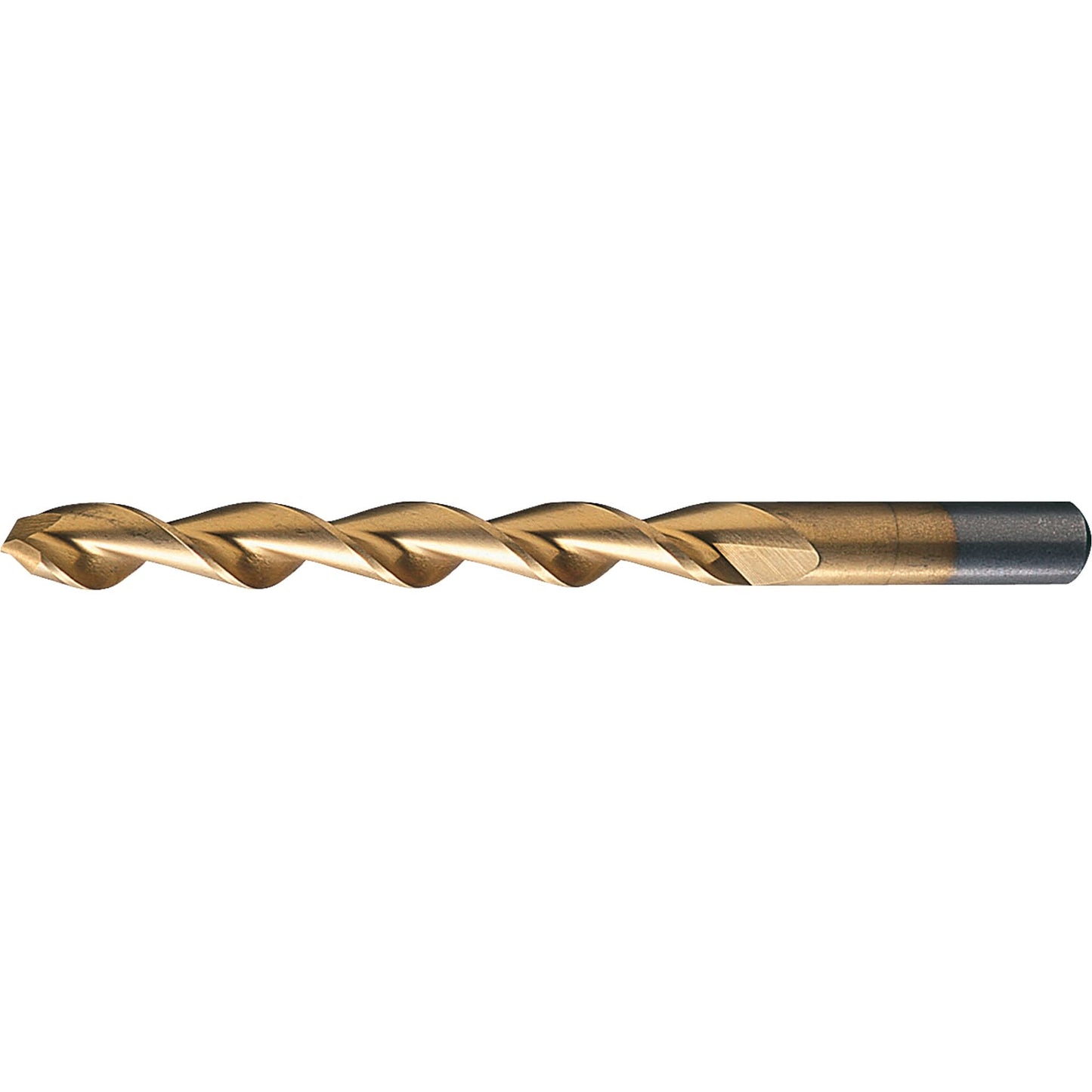 Parabolic Flute Jobber Length Drill Bits, High Speed Steel, 1/16", 1-7/8" L, 7/8" Flute, 118° Point Angle