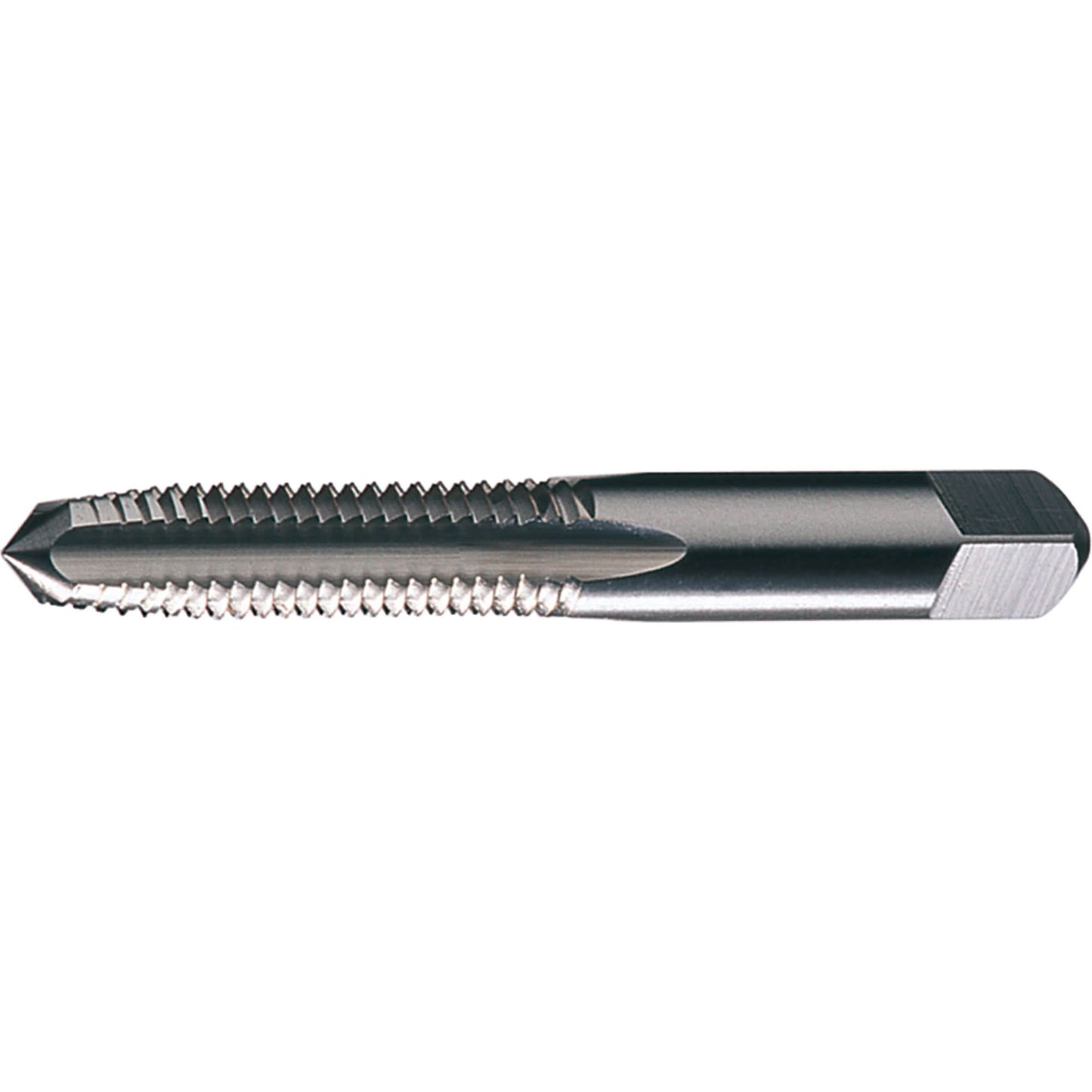 Hand Taps, HSS, Bright Finish, High Speed Steel, 4-40 Thread