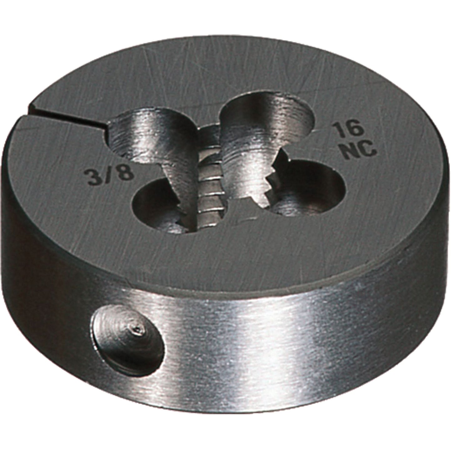 Round Adjustable Die, Bright Finish, M14 X 2 Thread, High Speed Steel