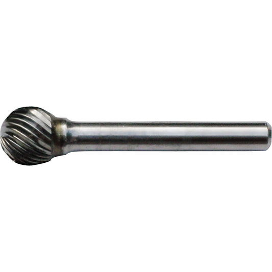 Solid Carbide Burrs - Ball Shape, 1/16" Dia., 1/8" Shank