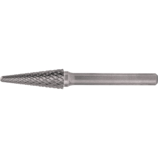 Solid Carbide Burrs - Taper Shape Radius End 14°