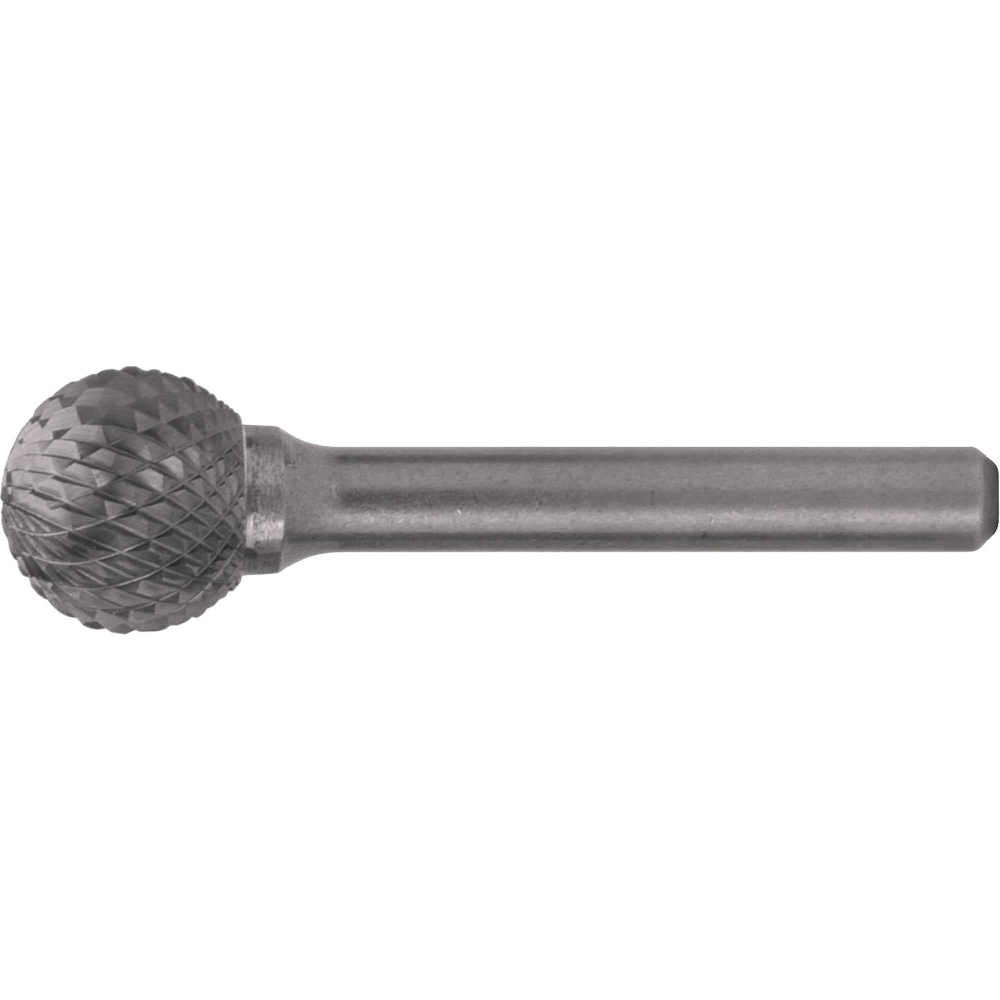 Solid Carbide Burrs - Ball Shape, 1/8" Dia., 1/4" Shank