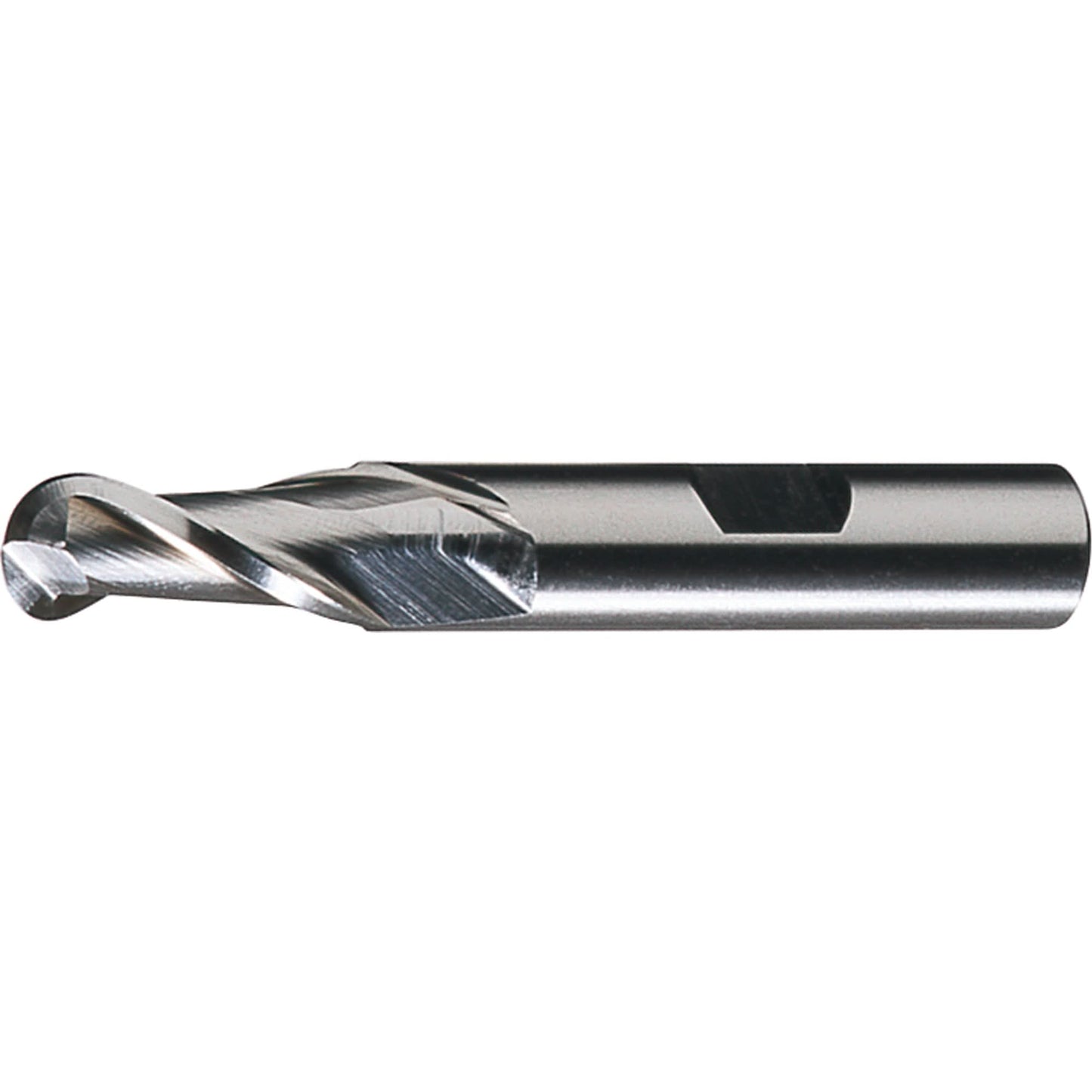 Centre Cutting Ball Nose Single End Finishers, 1/2" Dia., 2 Flutes, Cobalt