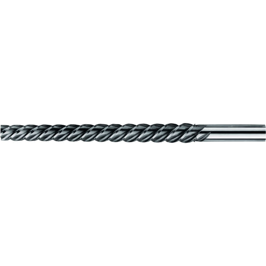 High Spiral Spirex® Taper Pin Reamer, #3 Drill, #3 Reamer, Spiral Flute, High Speed Steel, Taper Shank