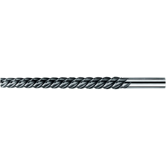 High Spiral Spirex® Taper Pin Reamer, #9 Drill, #9 Reamer, Spiral Flute, High Speed Steel, Taper Shank