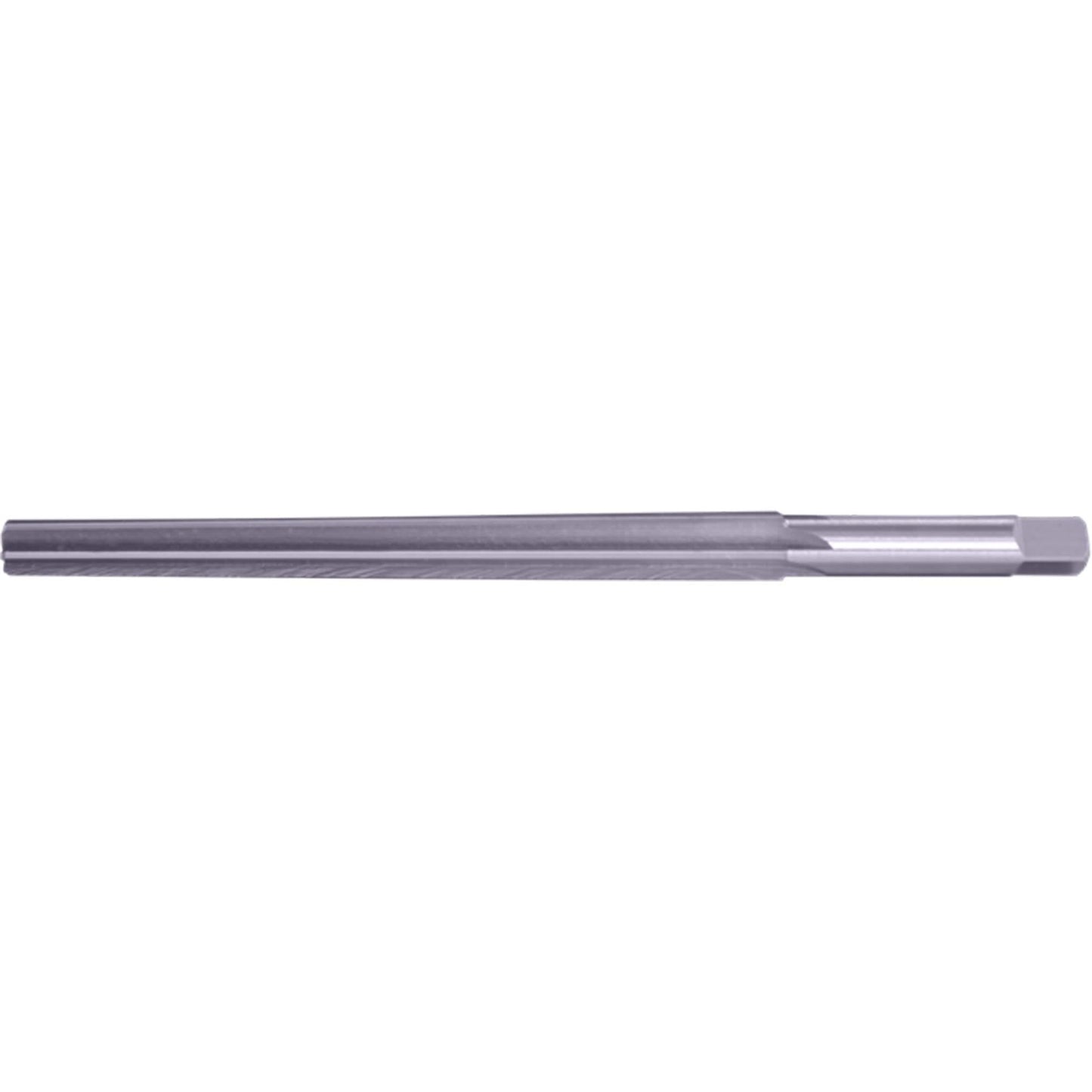 Taper Pin Reamer, #10 Drill, #10 Reamer, Straight Flute, High Speed Steel, Straight Shank