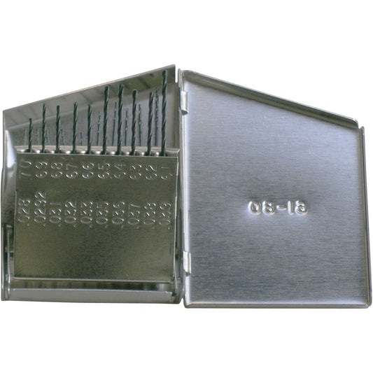 Drill Sets, 20 Pieces, High Speed Steel