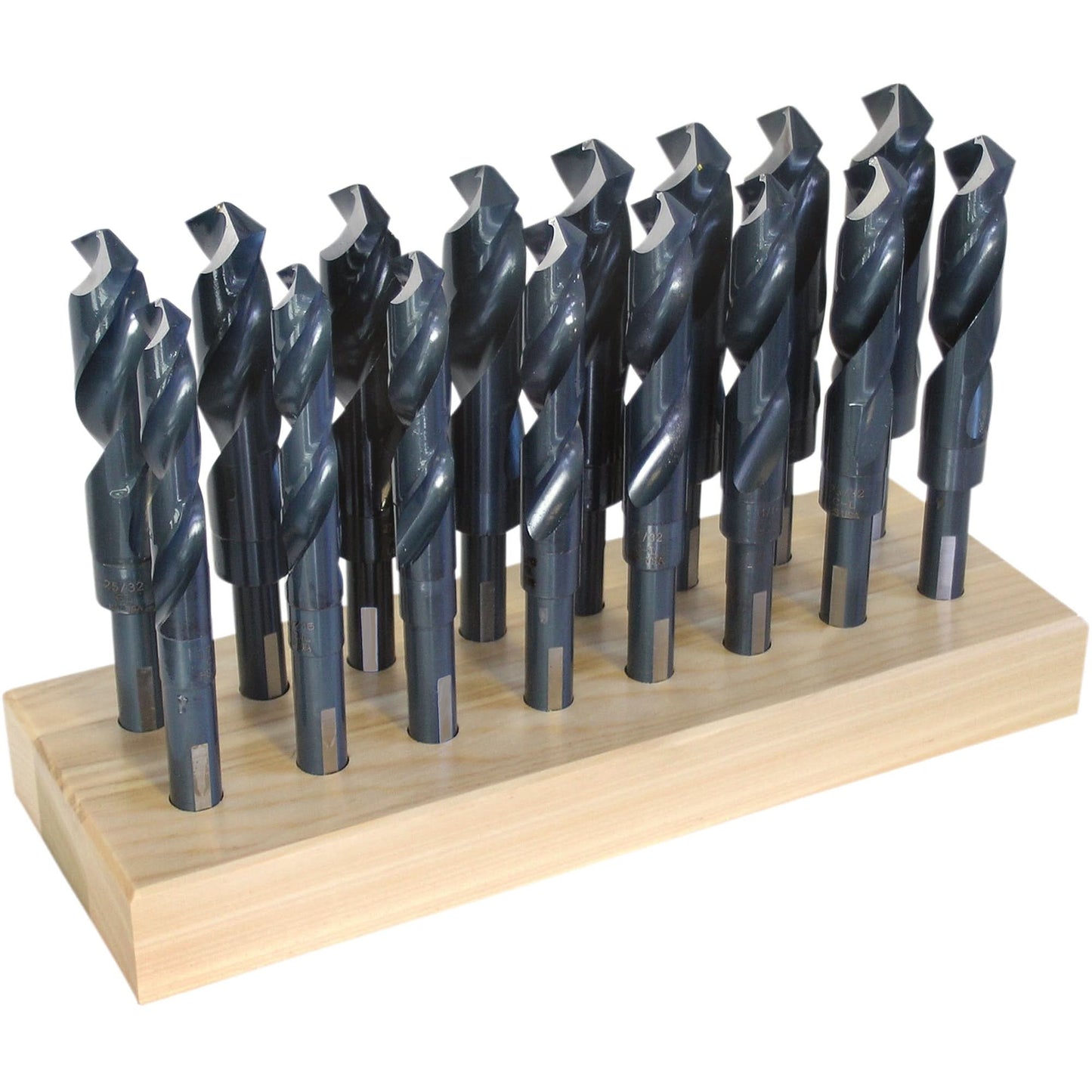 Drill Sets, 16 Pieces, High Speed Steel