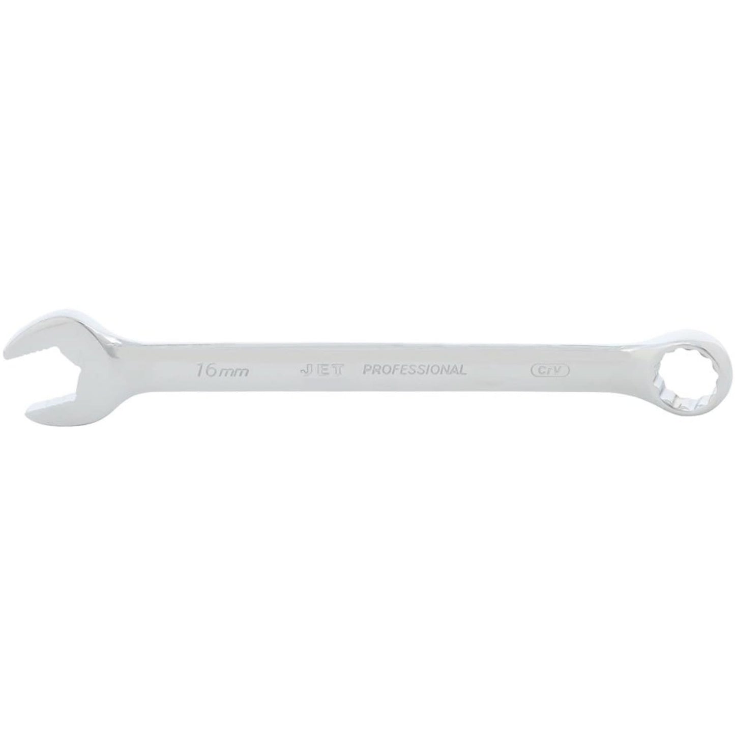 Long Pattern Fully Polished Combination Wrench, 8 mm, Chrome Finish