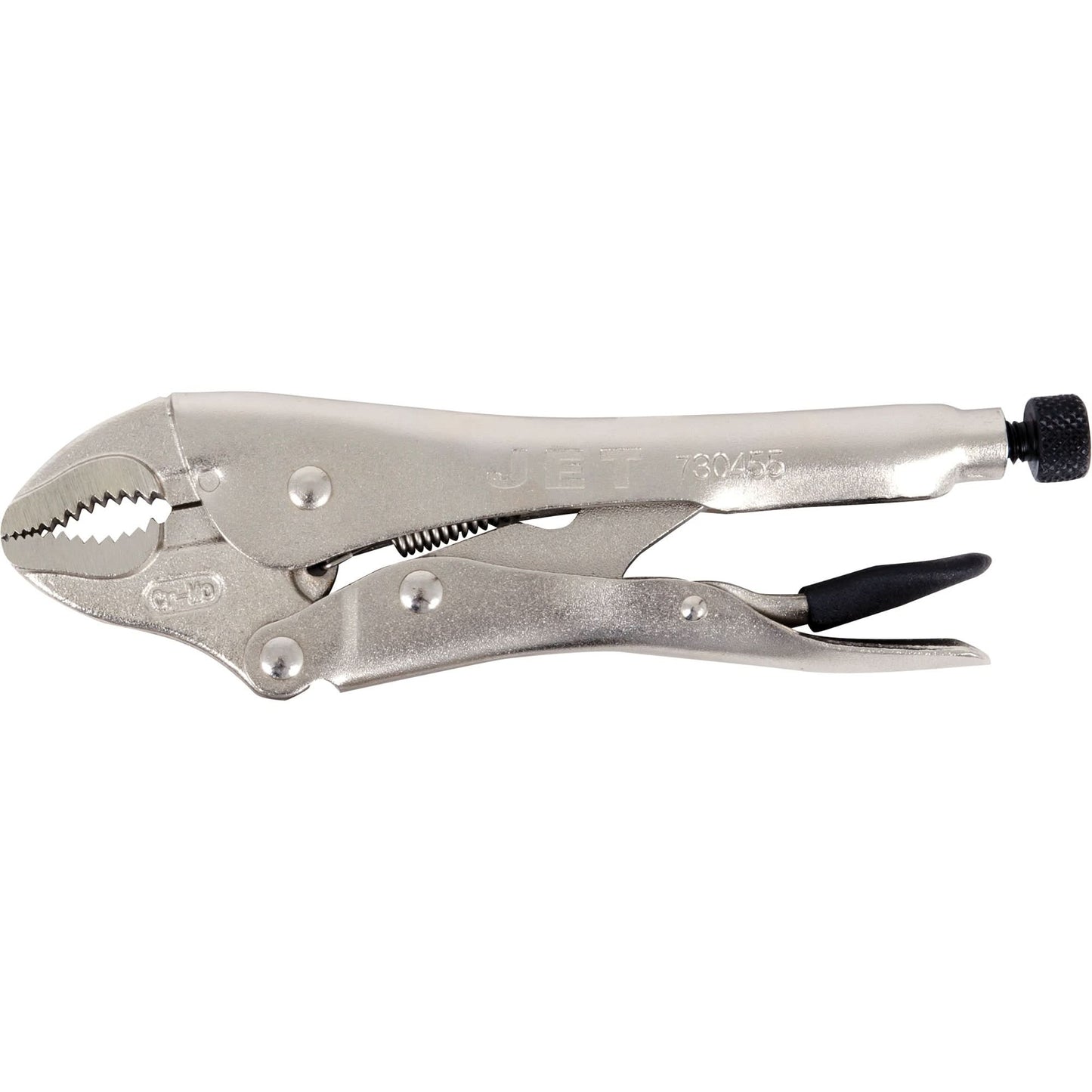 J7WR Super Heavy-Duty  Locking Pliers with Cutter, 7" Length, Curved Jaw