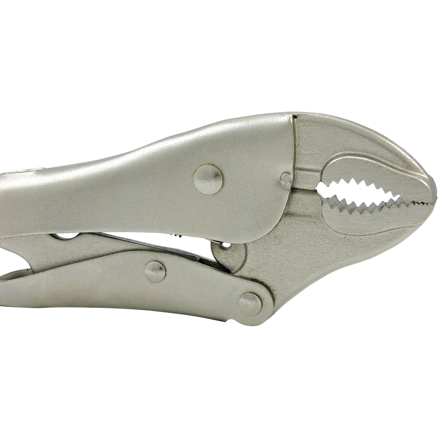 J10WR Super Heavy-Duty  Locking Pliers with Cutter, 10" Length, Curved Jaw
