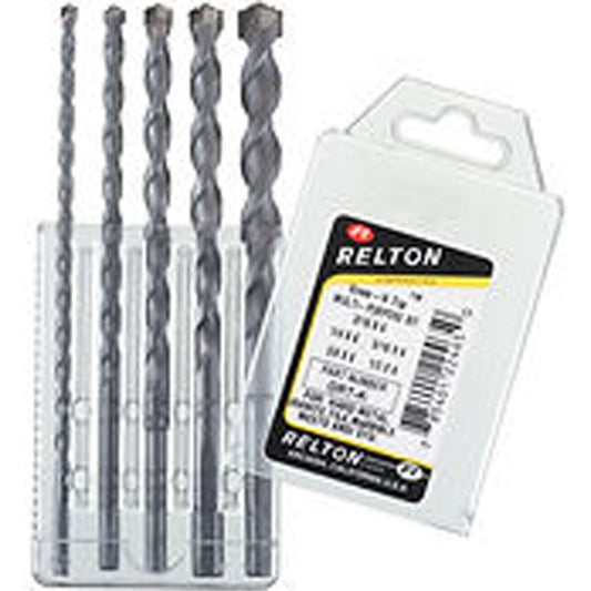 Groo-V Tip Multi-Purpose Specialty Drill Bits, 3/4", Carbide
