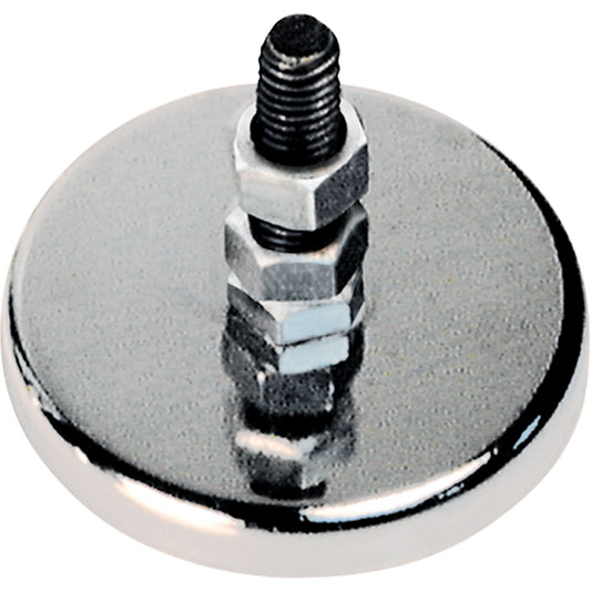 Low Profile Cup Magnets, 2-1/4" Dia., 5 lbs. Pull