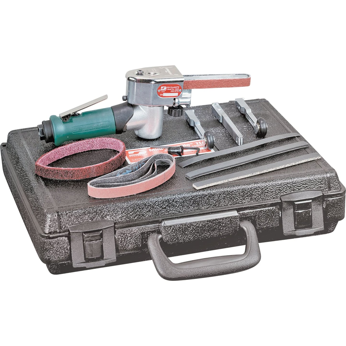 Mini-Dynafile® II Abrasive Belt Machines, 1/8" - 1/2", 1/4" NPTF