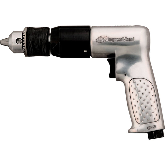 Air Drill, 4 CFM, 1/4" NPTF, 94 dBA, 1/2" Chuck, Keyed