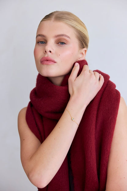 The Reykjavik Scarf – Burgundy