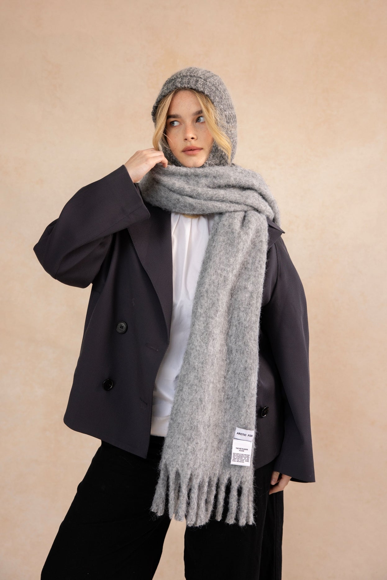 The Reykjavik Scarf - Grey