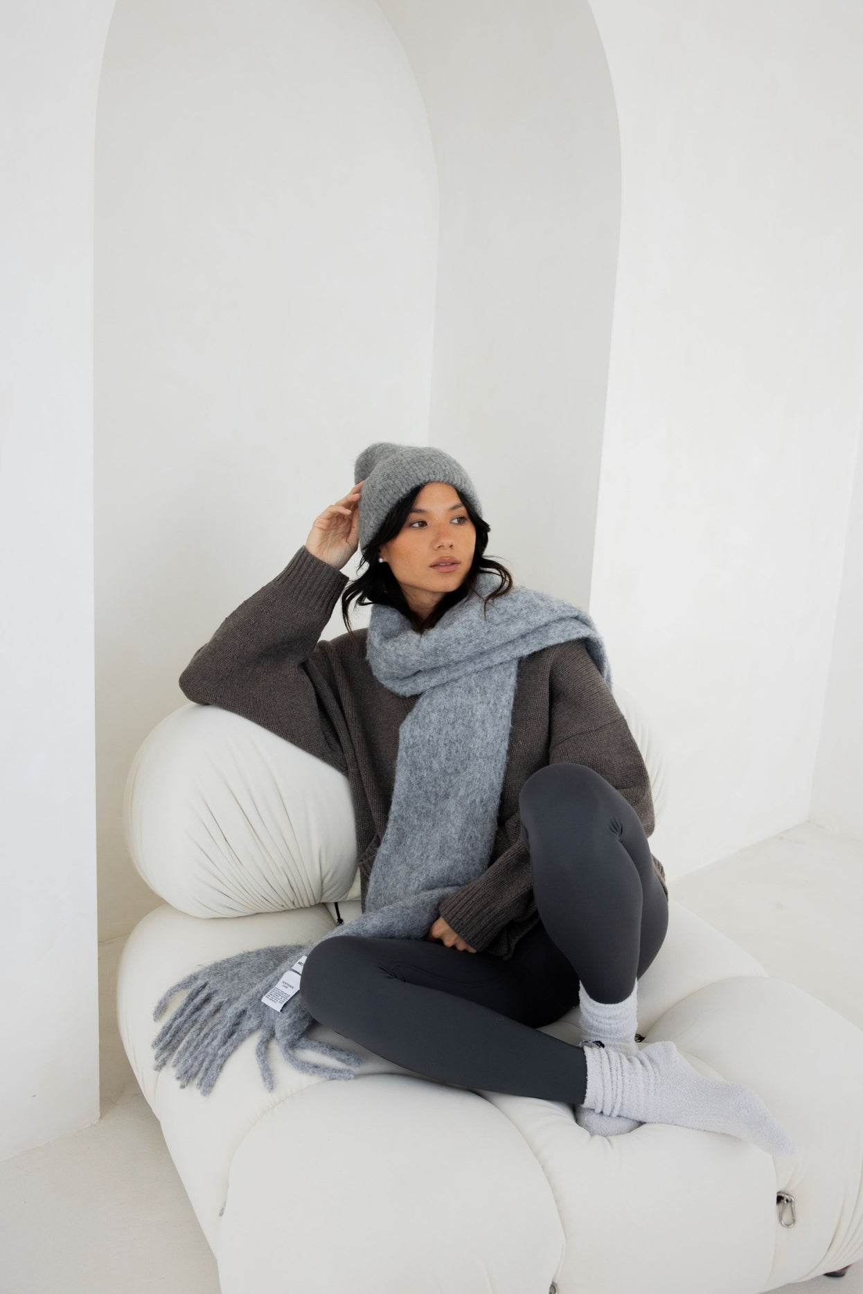The Reykjavik Scarf - Grey