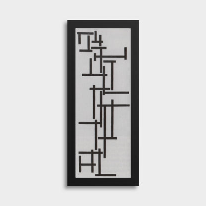 Theo Van Doesburg Tarantella Print: Mid-Century Modern Abstract Art