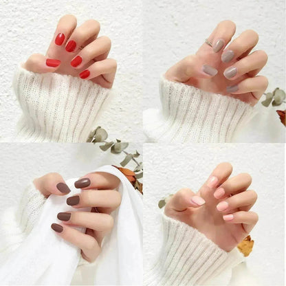 Thermal Semi-curing Nail Beauty Full Stickers Phototherapy Gel Semi Cured Gel Nail Sticker