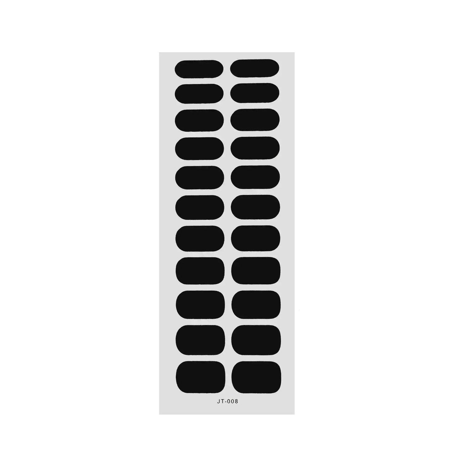 Thermal Semi-curing Nail Beauty Full Stickers Phototherapy Gel Semi Cured Gel Nail Sticker