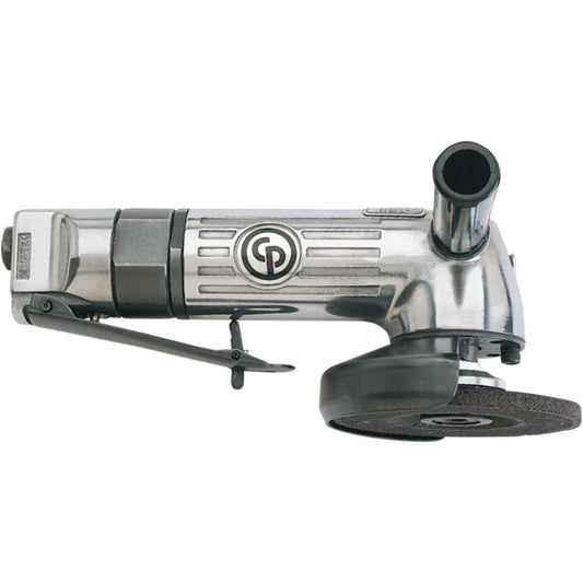 Angle Wheel Grinder, 4" Wheel, 1/4" NPT Inlet, 13000 RPM