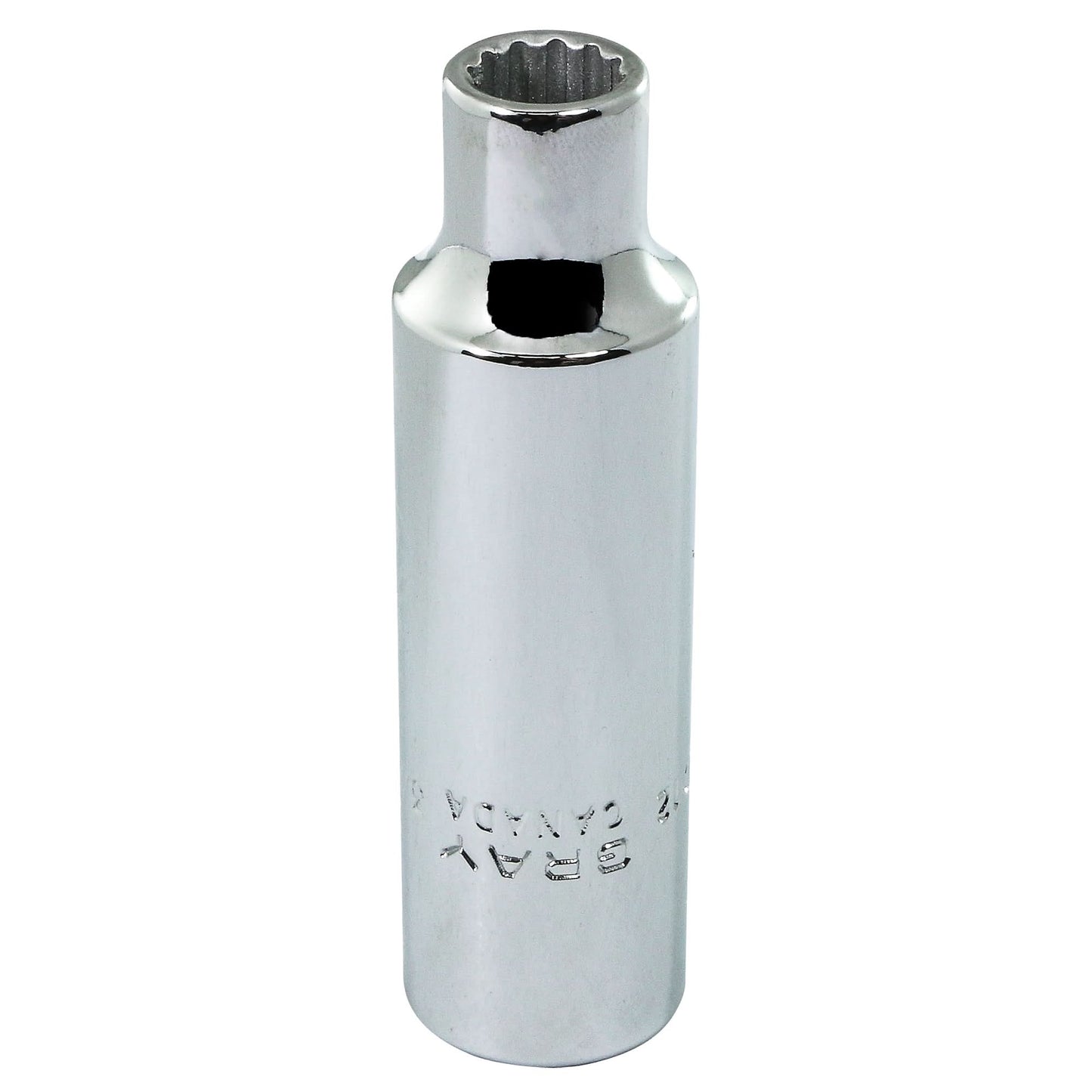 Socket, 1-1/4", 1/2" Drive, 12 Points, Deep