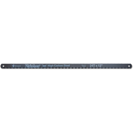 Replacement Shatterproof Hacksaw Blade, Carbon, 12" L, 18 TPI