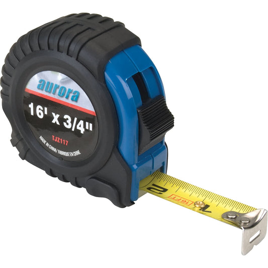 Measuring Tape, 3/4" x 16', in/ft. Graduations