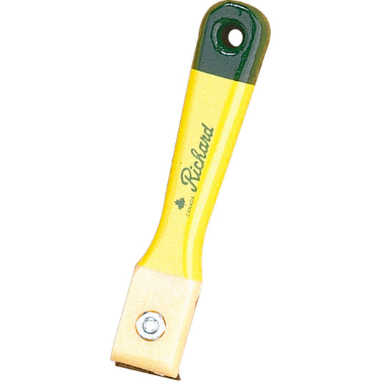 Wood Scrapers, Steel Blade, 1" Wide, Polypropylene Handle