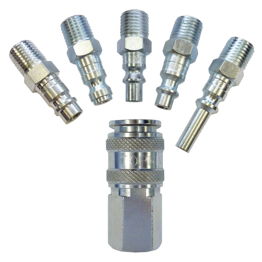 Unimax Universal 5-in-1 Coupler, Nickel Plated Steel