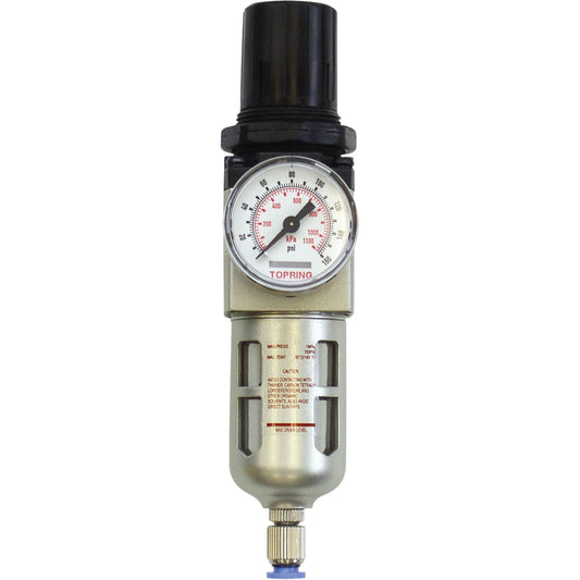 Modular Filter/Regulator, 1/8" NPT, 150 PSI, 0.7 fl.oz. Capacity
